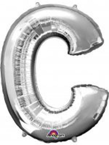 Picture of SILVER LETTER C 16 INCH